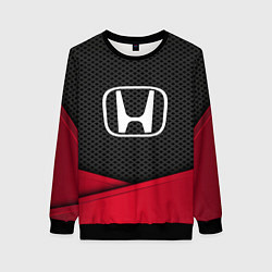 Свитшот женский Honda: Grey Carbon, цвет: 3D-черный