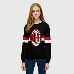 Свитшот женский AC Milan 1899, цвет: 3D-черный — фото 2