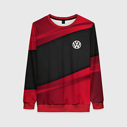 Женский свитшот Volkswagen: Red Sport