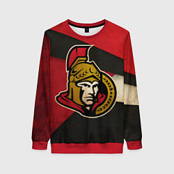 Свитшот женский HC Ottawa Senators: Old Style, цвет: 3D-красный