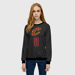 Свитшот женский Cleveland Cavaliers: Kevin Love 0, цвет: 3D-черный — фото 2