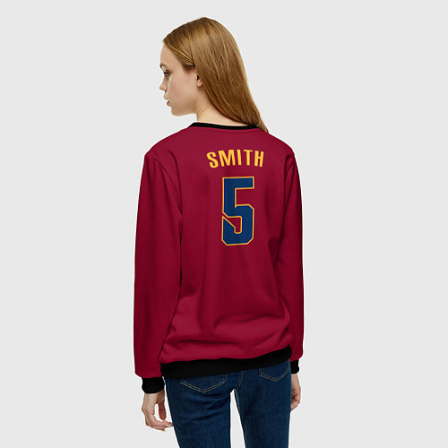 Женский свитшот Cleveland Cavaliers: Smith JR 5 / 3D-Черный – фото 4