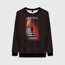 Свитшот женский Twin Peaks: Firewalk with me, цвет: 3D-черный