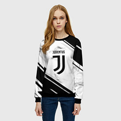 Свитшот женский Juventus, цвет: 3D-черный — фото 2