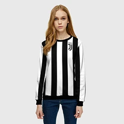 Свитшот женский FC Juventus, цвет: 3D-черный — фото 2