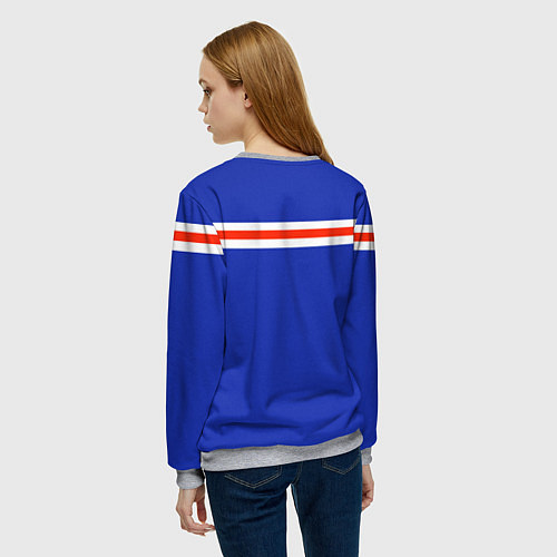 Женский свитшот KSI ICELAND SPORT / 3D-Меланж – фото 4