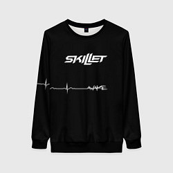 Свитшот женский Skillet Awake, цвет: 3D-черный
