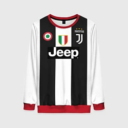 Свитшот женский FC Juventus 18-19, цвет: 3D-красный