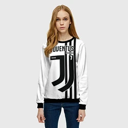 Свитшот женский Exclusive: Juve Ronaldo, цвет: 3D-черный — фото 2