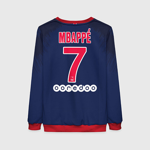 Женский свитшот Mbappe home 18-19 / 3D-Красный – фото 2