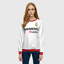 Свитшот женский FC Real Madrid: Beckham Retro, цвет: 3D-красный — фото 2