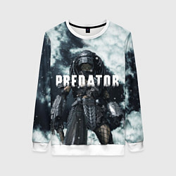 Свитшот женский Winter Predator, цвет: 3D-белый