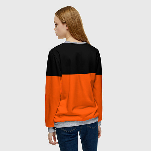 Женский свитшот Orange Is the New Black / 3D-Меланж – фото 4