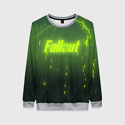 Свитшот женский Fallout: Radiation Storm, цвет: 3D-меланж