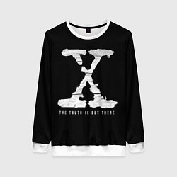 Свитшот женский The Truth Is Out There, цвет: 3D-белый