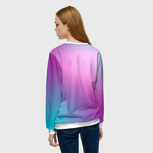 Женский свитшот Taehyung BTS / 3D-Белый – фото 4