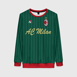 Свитшот женский AC Milan: Green Form, цвет: 3D-красный