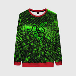 Свитшот женский RAZER: Snake Style, цвет: 3D-красный