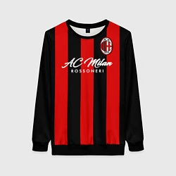 Свитшот женский AC Milan, цвет: 3D-черный