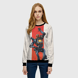 Свитшот женский Apex Legends: Pathfinder, цвет: 3D-черный — фото 2