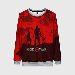 Женский свитшот God of War: Blood Day