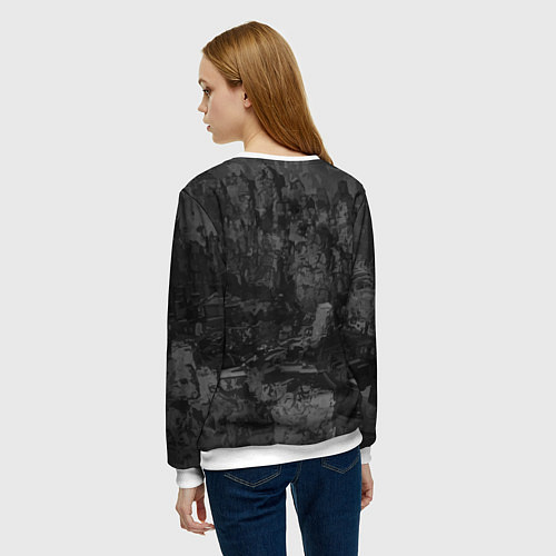 Женский свитшот You Are The Champion / 3D-Белый – фото 4