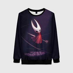 Свитшот женский Hollow Knight, цвет: 3D-черный