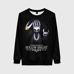 Свитшот женский Hollow Knight, цвет: 3D-черный