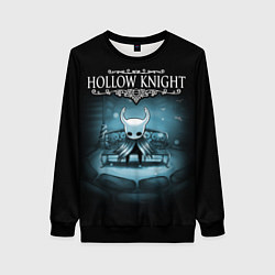 Свитшот женский Hollow Knight: Night, цвет: 3D-черный