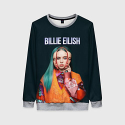 Свитшот женский BILLIE EILISH, цвет: 3D-меланж