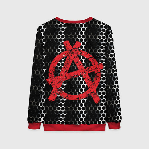Женский свитшот Князь Анархия спина / 3D-Красный – фото 2