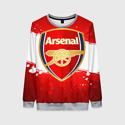 Свитшот женский Arsenal, цвет: 3D-меланж