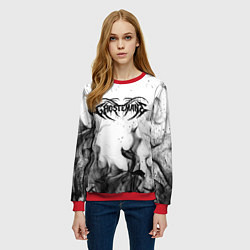 Свитшот женский GHOSTEMANE, цвет: 3D-красный — фото 2