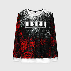 Свитшот женский LINDEMANN: Colour Splash, цвет: 3D-белый