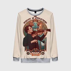 Свитшот женский Sherlock, цвет: 3D-меланж