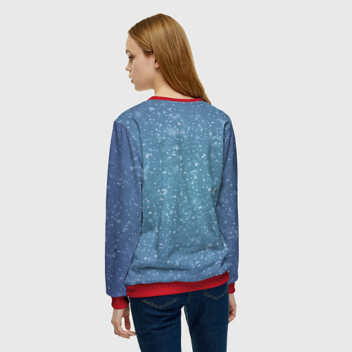 Женский свитшот Fortnite / 3D-Красный – фото 4