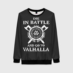 Свитшот женский Vikings, цвет: 3D-черный