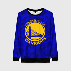 Свитшот женский GOLDEN STATE WARRIORS, цвет: 3D-черный