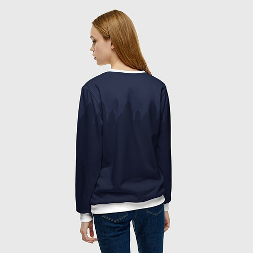 Женский свитшот Rust / 3D-Белый – фото 4
