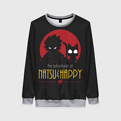 Свитшот женский Хвост Феи Natsu i Happy, цвет: 3D-меланж