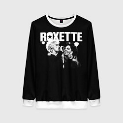 Свитшот женский Roxette, цвет: 3D-белый