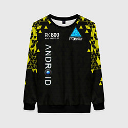 Свитшот женский DETROIT: BECOME HUMAN, цвет: 3D-черный