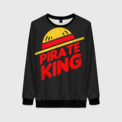 Свитшот женский One Piece Pirate King, цвет: 3D-черный