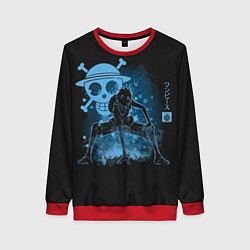 Свитшот женский One Piece, цвет: 3D-красный