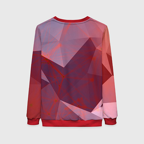 Женский свитшот Ливерпуль / 3D-Красный – фото 2