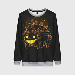 Свитшот женский My Neighbor Totoro, цвет: 3D-меланж
