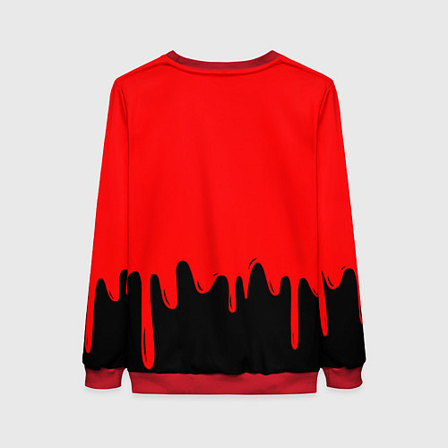 Женский свитшот АлисА / 3D-Красный – фото 2