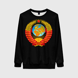 Свитшот женский СССР, цвет: 3D-черный