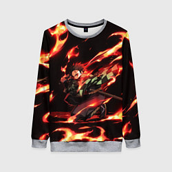 Женский свитшот KIMETSU NO YAIBA