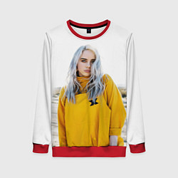 Свитшот женский BILLIE EILISH, цвет: 3D-красный